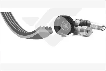 Поликлиновой ременный комплект HUTCHINSON купить